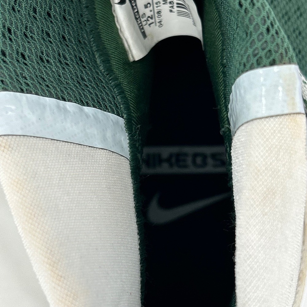 Nike Air Huarache 2KFilth Elite Mid Baseball Cleats Green White Men 12.5 - Picture 9 of 10